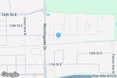 Map image of the property - 2414 14th St E