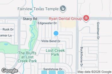 Map image of the property - 1705 River Oaks Dr