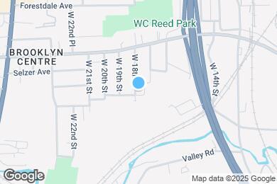 Map image of the property - 3911 W 18th St