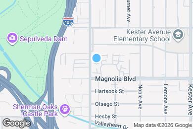 Map image of the property - 15235 Magnolia Blvd