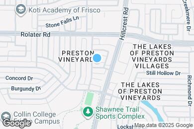 Map image of the property - 10812 Paisano Dr