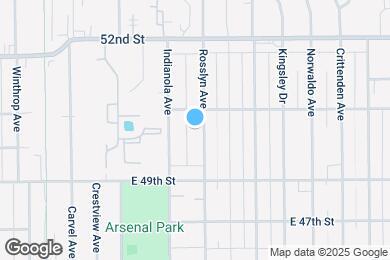 Map image of the property - 5006 Rosslyn Ave