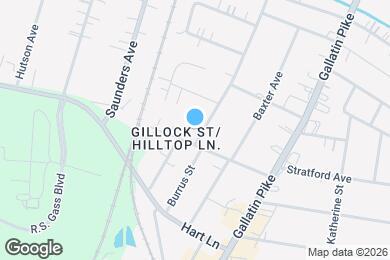 Map image of the property - 3805 Burrus St