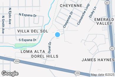 Map image of the property - Kona Apartments