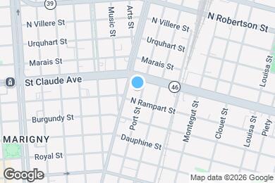 Map image of the property - 1022 Port St