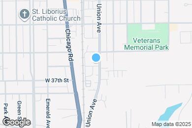 Map image of the property - 3616 Union Ave