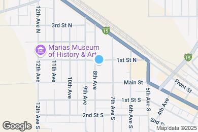 Map image of the property - 722 1st St N