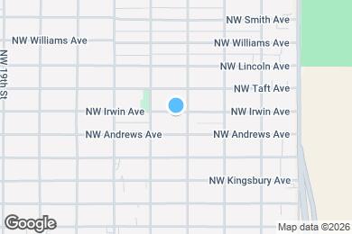 Map image of the property - 1406 NW Irwin Ave
