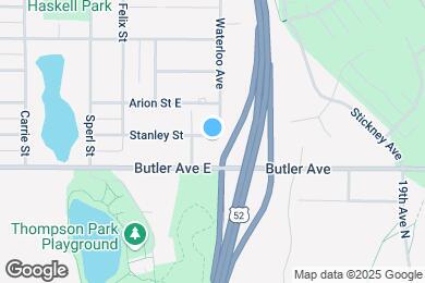 Map image of the property - 460 Stanley St