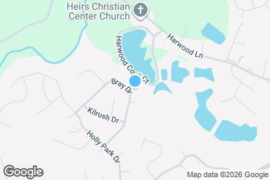 Map image of the property - 1528 Bray Dr