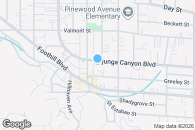 Map image of the property - 10131 Tujunga Canyon Blvd
