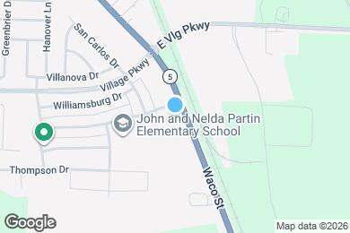 Map image of the property - 1716 S Waco St