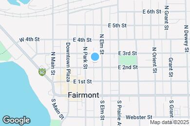 Map image of the property - 217 E 2nd St