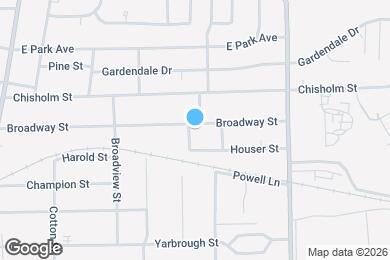 Map image of the property - 298 Broadway St