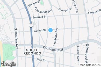 Map image of the property - 206 S Guadalupe Ave
