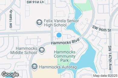 Map image of the property - 9657 SW 152nd Ave