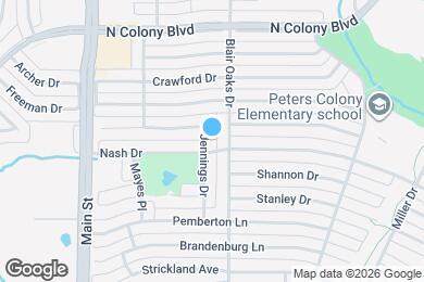 Map image of the property - 6304 Jennings Dr