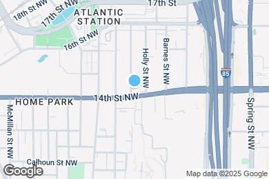 Map image of the property - 287 14th St NW