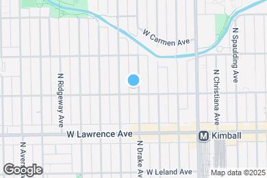 Map image of the property - 4900 N Drake Ave