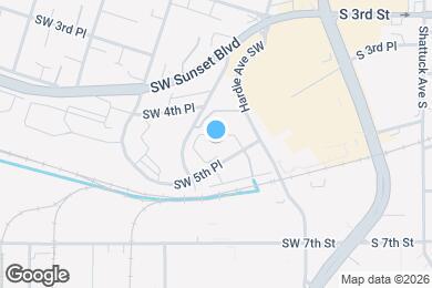 Map image of the property - Foundry on Fifth