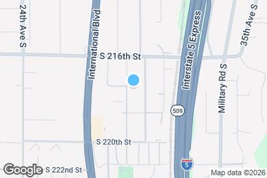 Map image of the property - 21804 29th Ave S