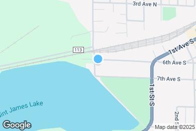 Map image of the property - 601 Levee Blvd