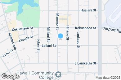 Map image of the property - 879 Manono St