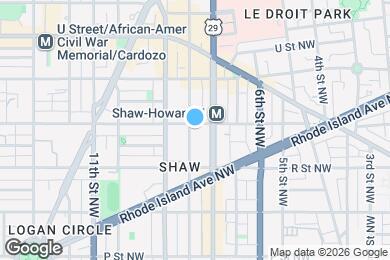 Map image of the property - 1715 8th St NW