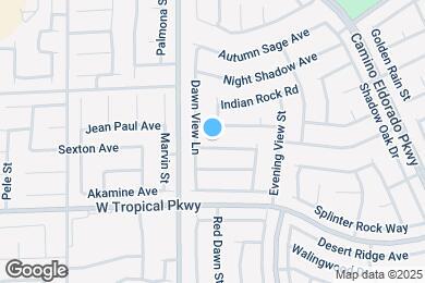 Map image of the property - 1916 Badger Canyon Ave