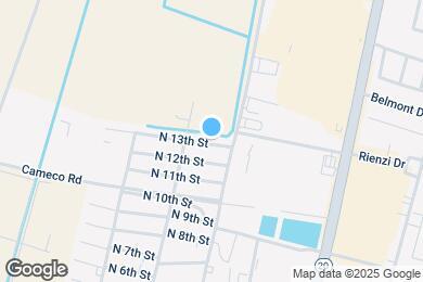 Map image of the property - 121 N 13th St