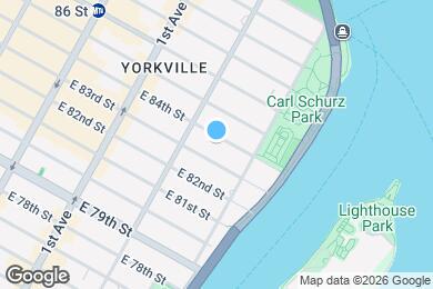 Map image of the property - 516 E 84th St