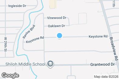 Map image of the property - 2205 Keystone Rd