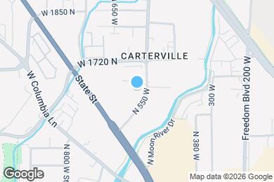 Map image of the property - 1541 Riverside Ave