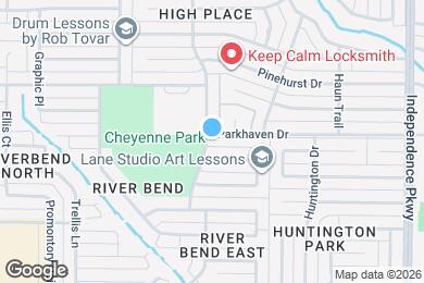 Map image of the property - 3532 Parkhaven Dr