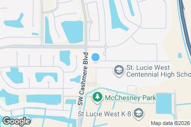 Map image of the property - 806 SW Rocky Bayou Terrace