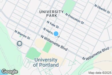 Map image of the property - 5204 N Harvard St