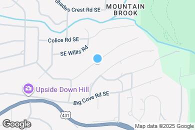 Map image of the property - 1808 Mountainbrook Dr SE