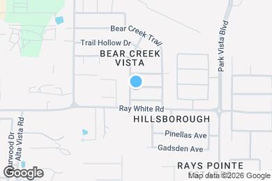 Map image of the property - 4908 Thorn Hollow Dr