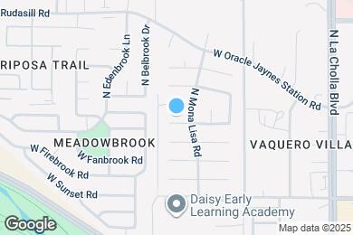 Map image of the property - 2436 W Sumaya Way