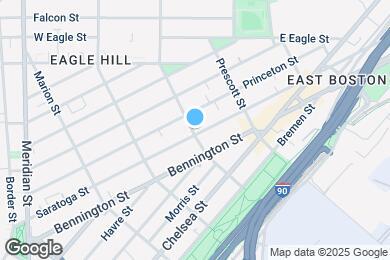 Map image of the property - 300 Saratoga St