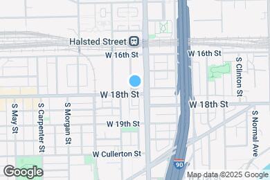 Map image of the property - 816 W 18th St