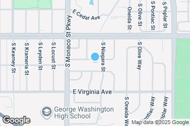 Map image of the property - 6660 E Nevada Pl