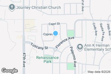 Map image of the property - 3306 San Marco Ave