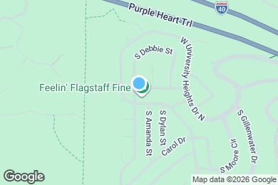 Map image of the property - 3476 S Debbie St
