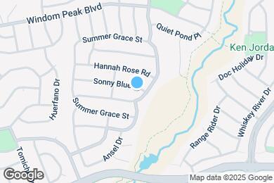 Map image of the property - 6627 Sonny Blue Dr