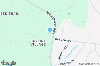 Map image of the property - 4048 Brick Church Pike