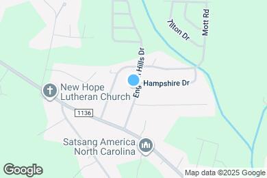Map image of the property - 135 English Hills Dr