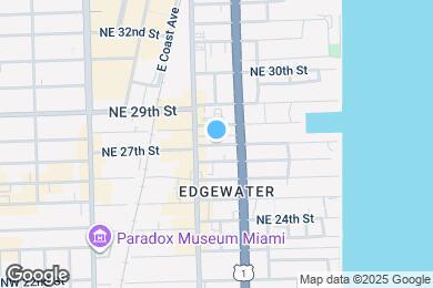 Map image of the property - 241 NE 27th St