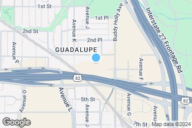 Map image of the property - Guadalupe Villas Senior Living - 55+