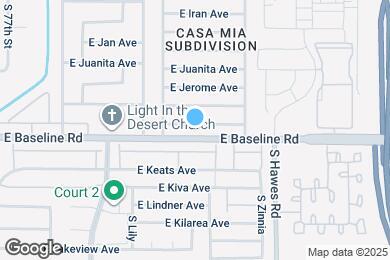 Map image of the property - 8043 E Jacob Ave